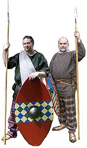 Zwei keltische Krieger